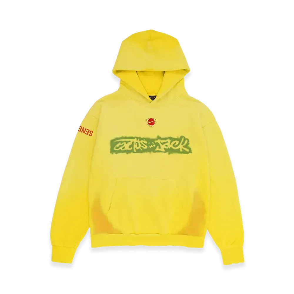 Travis Scott Cactus Jack x Nike Senegal Total 90 Hoodie "Yellow"