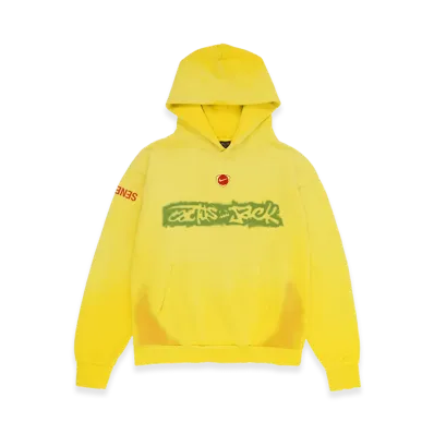 Travis Scott Cactus Jack x Nike Senegal Total 90 Hoodie "Yellow"