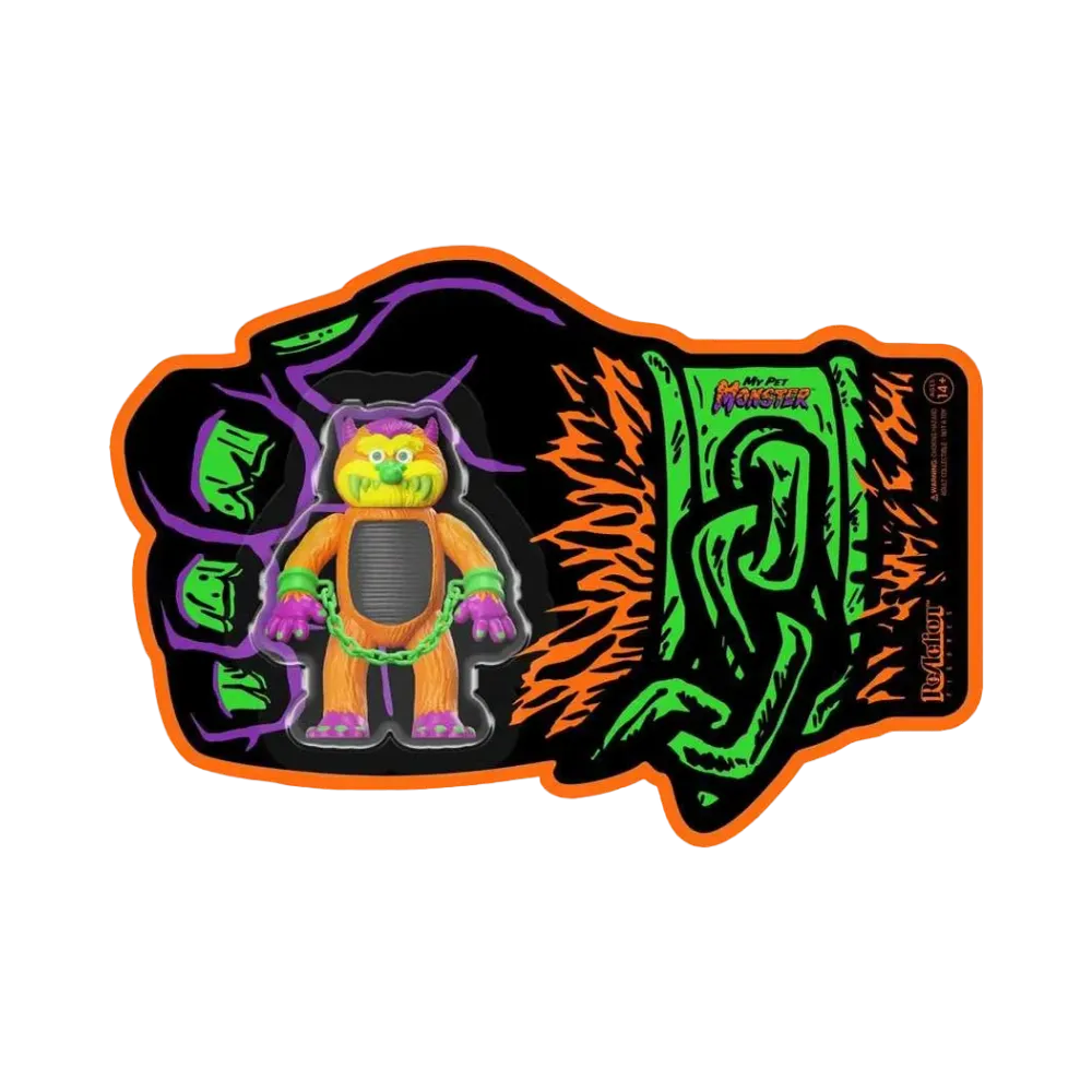 Super7 My Pet Monster "ORANGE BLACK"