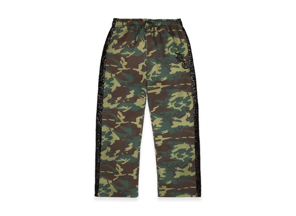 DENIM TEARS Camo Sequins Open Hem Sweatpant "Camo"