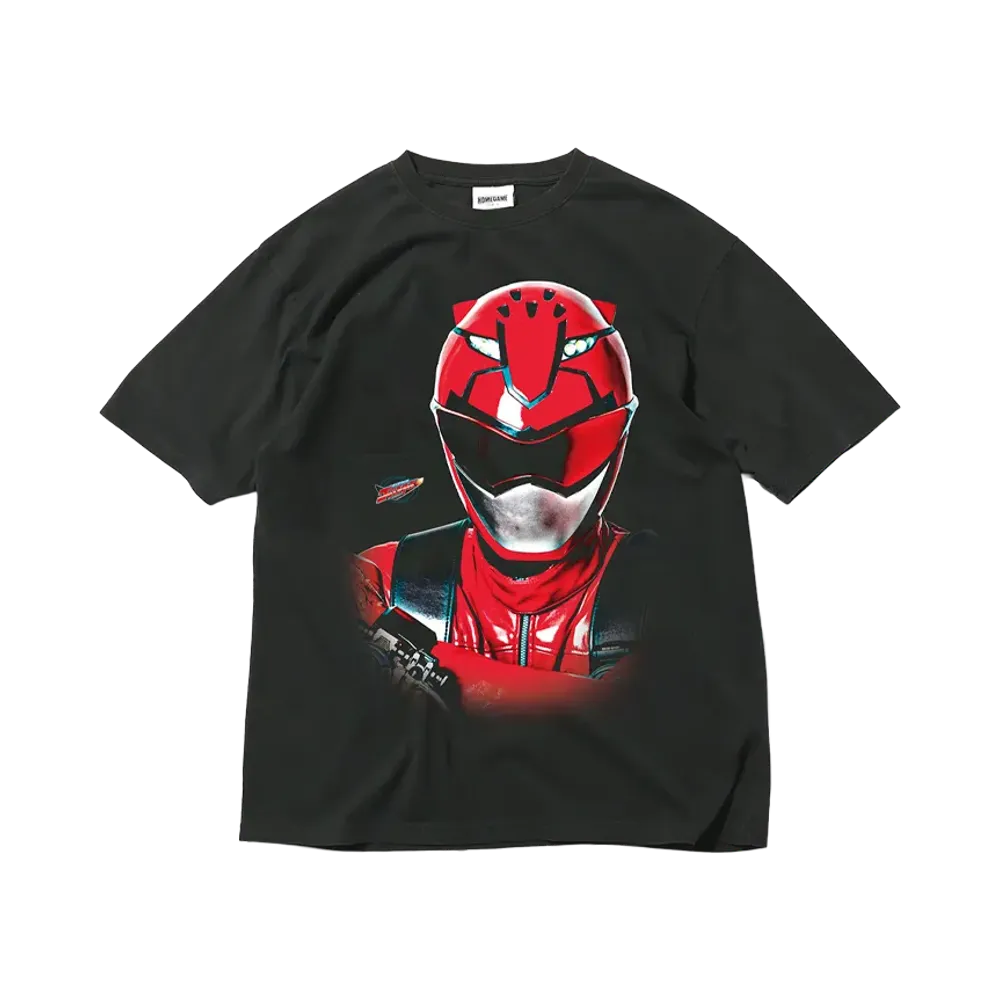 スーパー戦隊 x HOMEGAME \ 2012 レッドバスター TEE "BLACK"