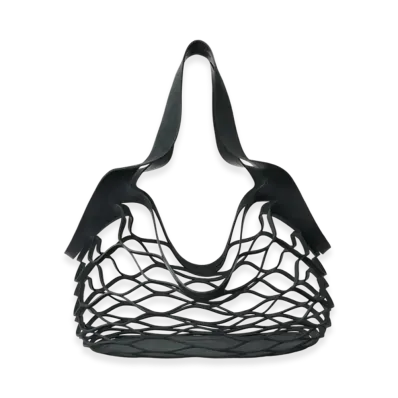 OUR LEGACY Media Cut Bag "Shifting Ink Gritty Bull Hide"
