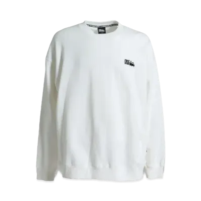 FIRST DOWN LOGO CREW SWEAT "Off White"