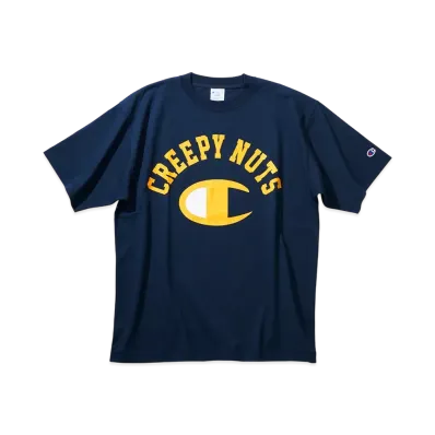 Champion x Creepy Nuts Short Sleeve T-Shirt "Navy"