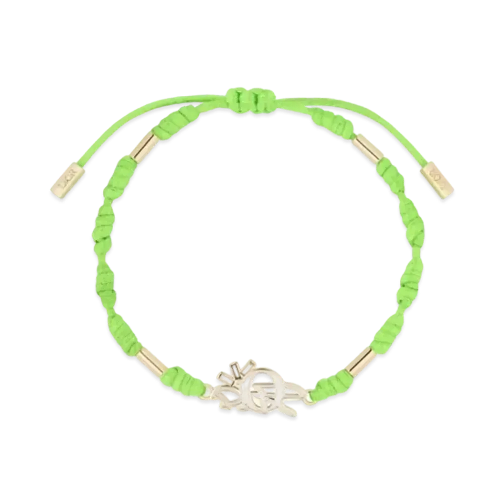 Dior x Cactus Jack Bracelet "Neon Green"