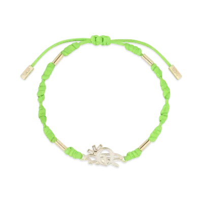 Dior x Cactus Jack Bracelet "Neon Green"