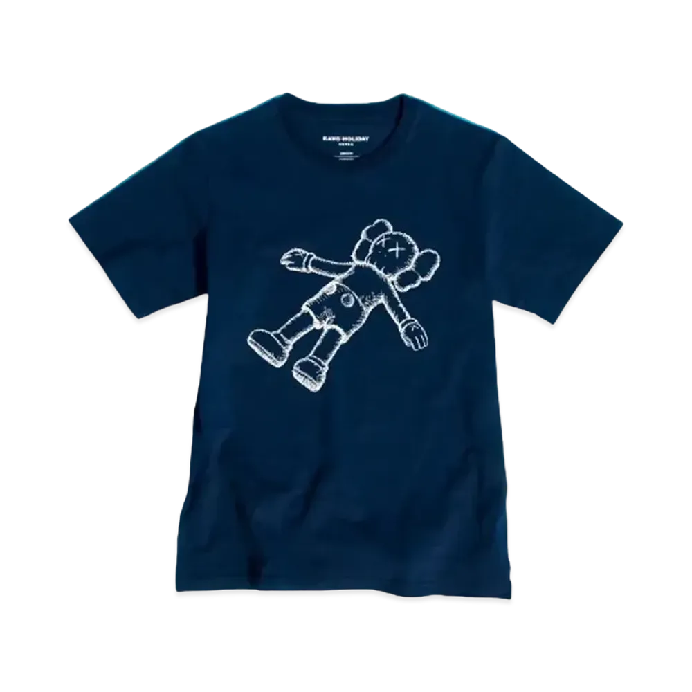 KAWS HOLIDAY Korea T-Shirts "Navy"