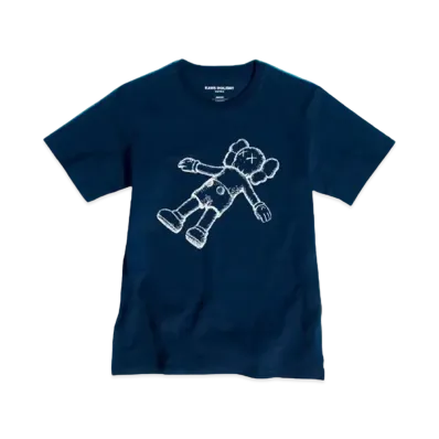 KAWS HOLIDAY Korea T-Shirts "Navy"