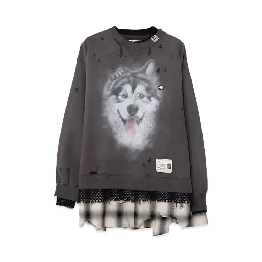 Maison MIHARA YASUHIRO Triple Layered Sweatshirt "Black"