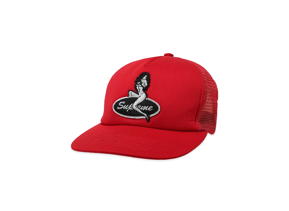 Supreme Pinup Mesh Back 5-Panel "Red"