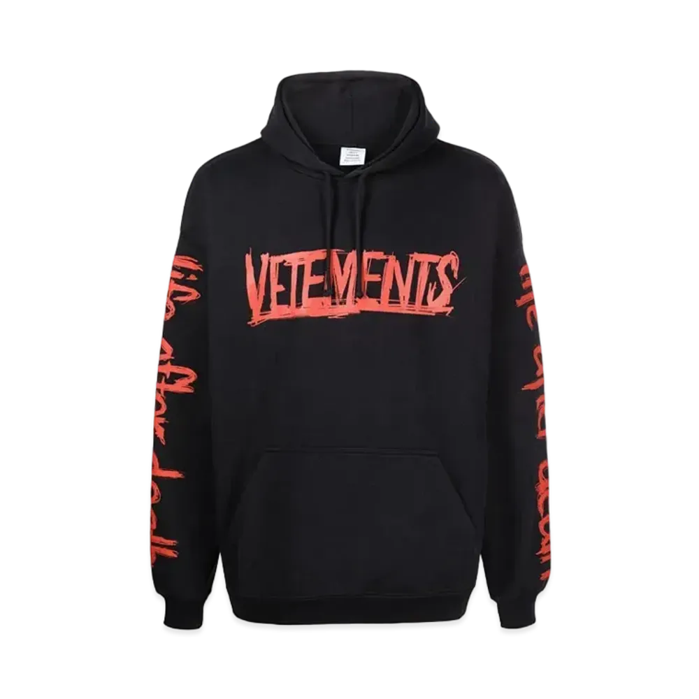VETEMENTS World Tour Print ed Parker "Black Red"