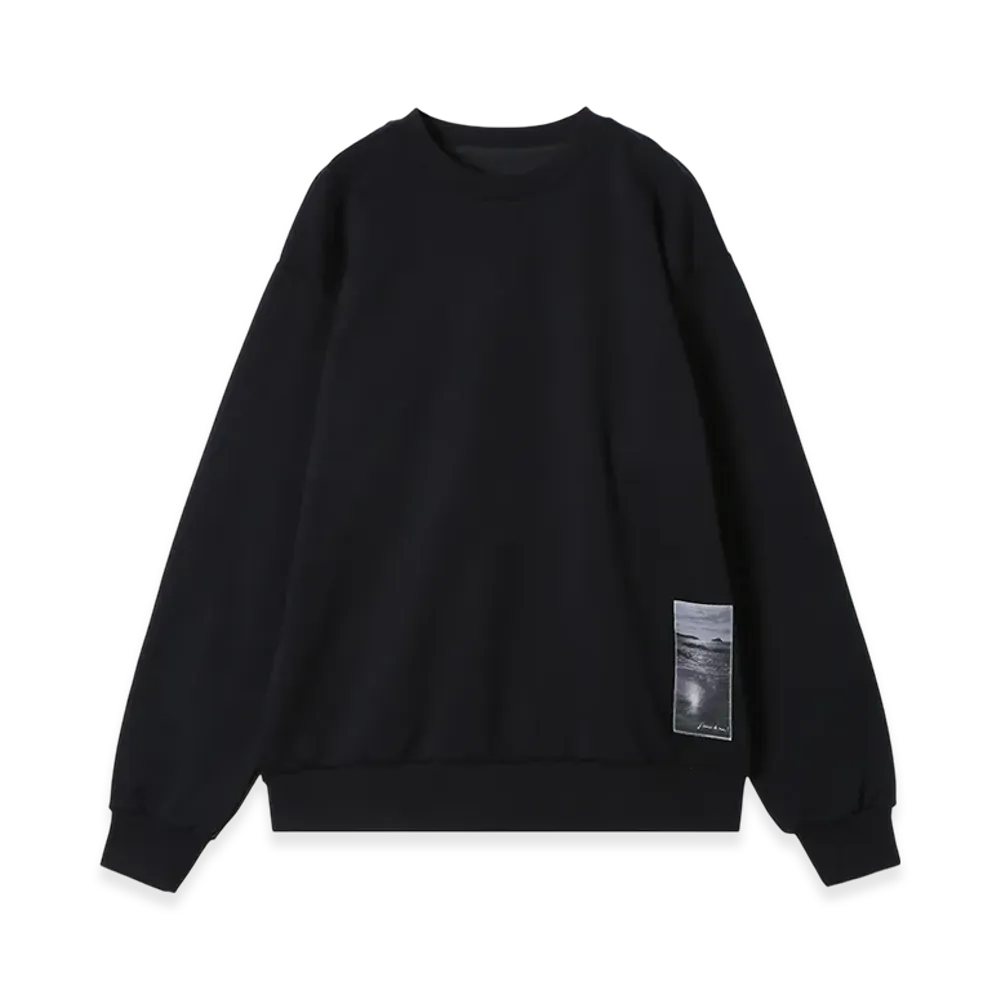 HELLY HANSEN x agnes b. Merino Sweat Crew "Balck"