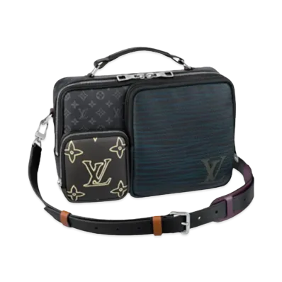 Louis Vuitton Messenger Multipocket Patchwork Monogram Eclipse