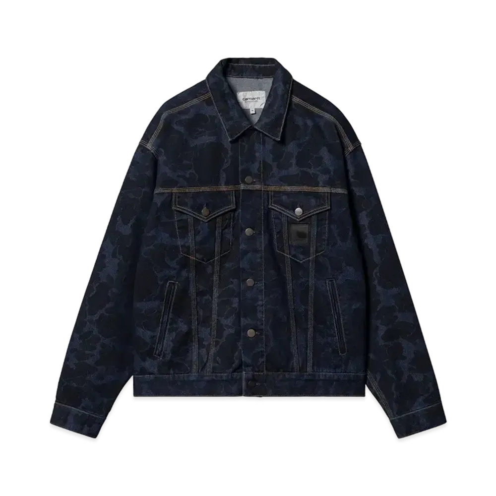 Carhartt WIP Duck Helston Jacket "Camo Duck, Blue"