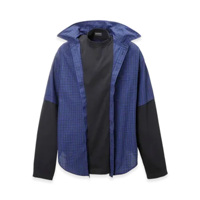 BALENCIAGA BB Icon Trompe Loeil "Navy Blue"