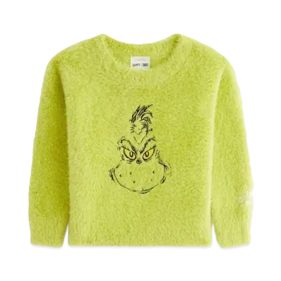 Kith x The Grinch Baby Mohair Sweater "Matcha"