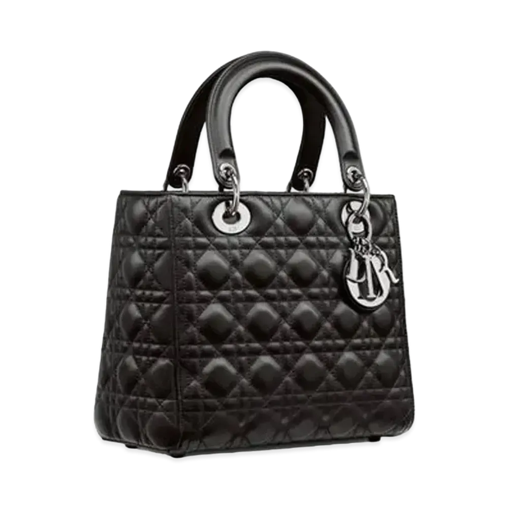 Dior Medium Lady Dior Bag "Black"