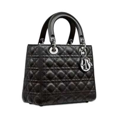 Dior Medium Lady Dior Bag "Black"
