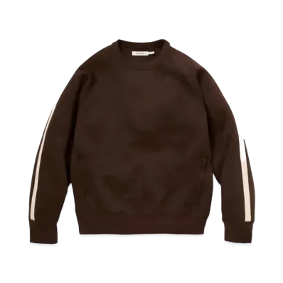 nonnative Coach Crew Pullover Poly Jersey "Brown"