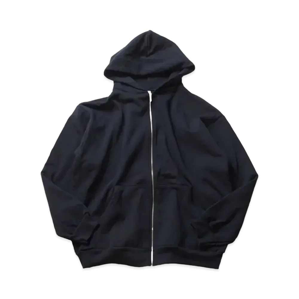 Los Angeles Apparel 14.0Oz Heavy Fleece Zip Up Hood Sweat "Navy"