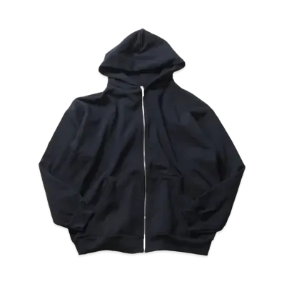 Los Angeles Apparel 14.0Oz Heavy Fleece Zip Up Hood Sweat "Navy"