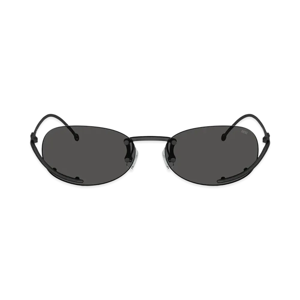 Diesel 0Dl1004 Oval Sunglasses "Black"