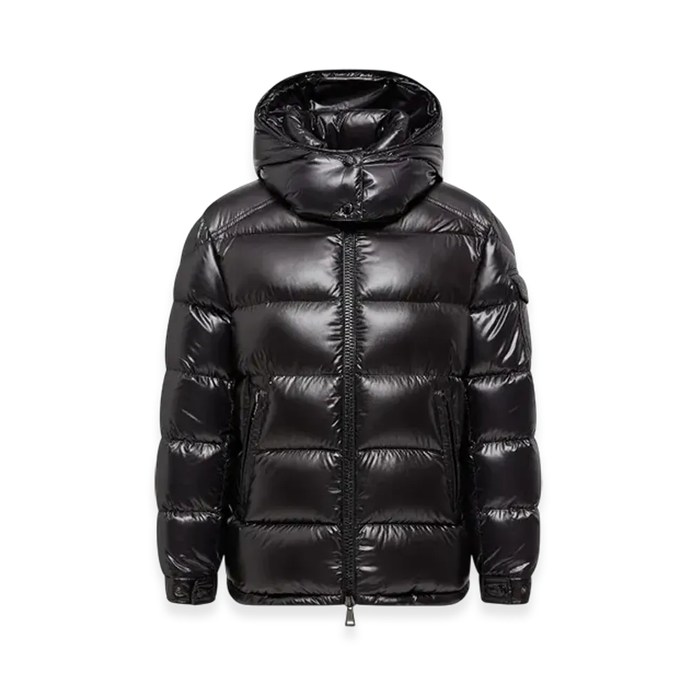 MONCLER Maire Hooded Short Down Jacket "Black"