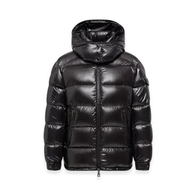 MONCLER Maire Hooded Short Down Jacket "Black"