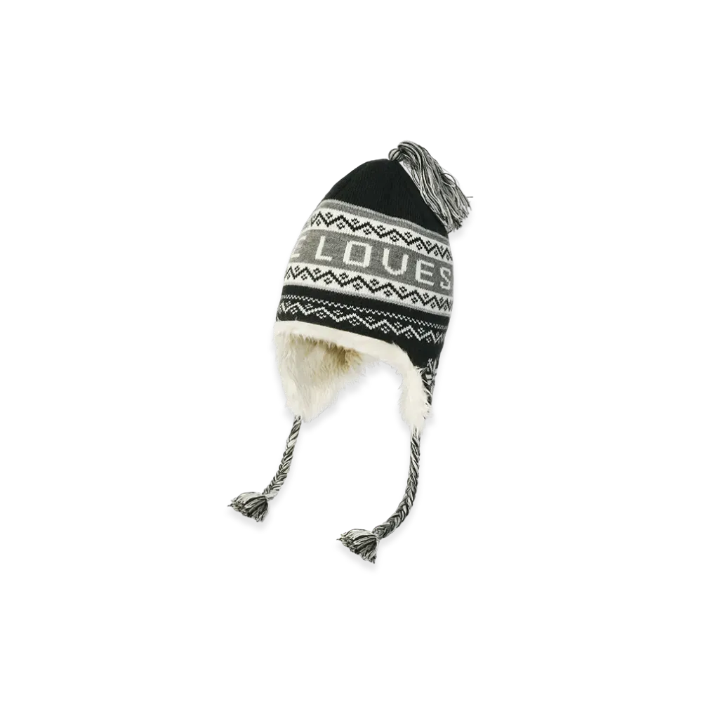 PALACE Loves Me Peruvian Beanie "Black"