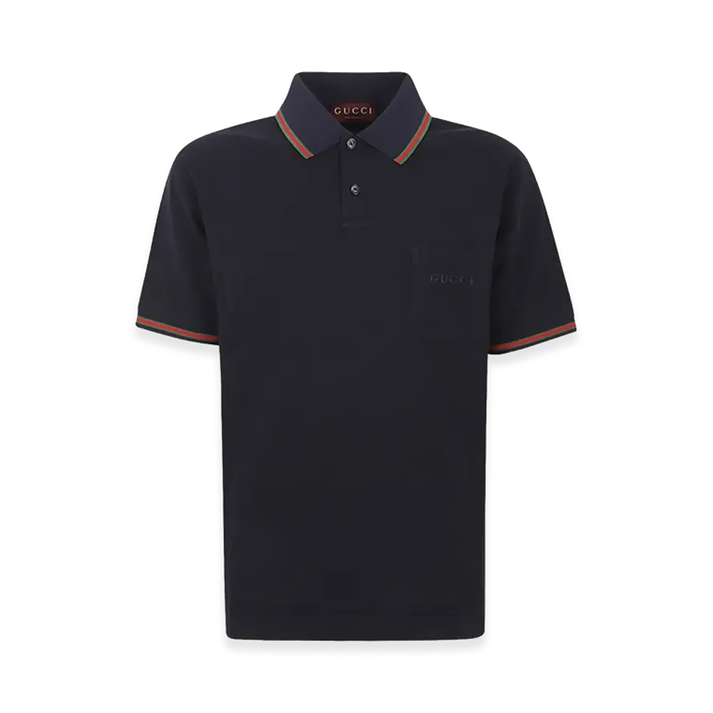 GUCCI Polo "Blue/Navy"