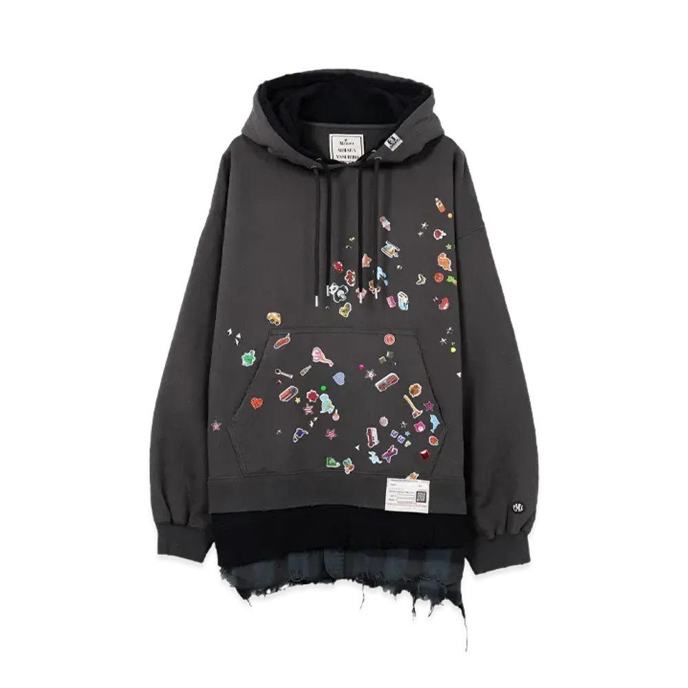 Maison MIHARA YASUHIRO Triple Layered Hoodie "Black"