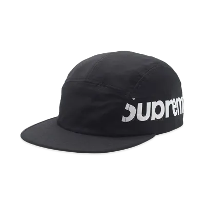 Supreme Side Panel Camp Cap (18FW) "Black"