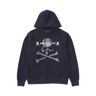 mastermind JAPAN Flash Logo Hoodie "Navy"