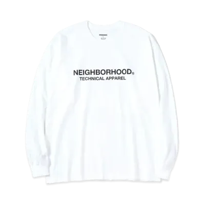 NEIGHBORHOOD NH-4 / C-TEE . LS "White"
