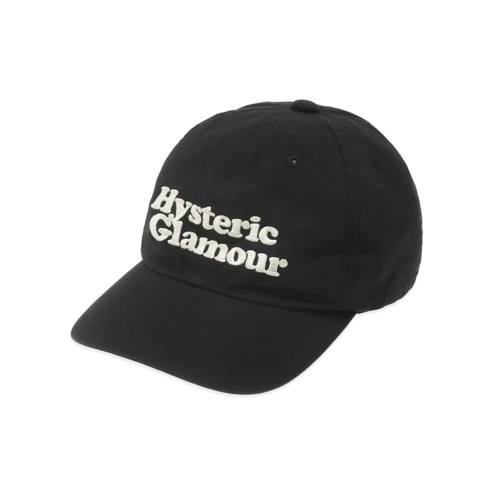 HYSTERIC GLAMOUR Women's Hysteric Logo Embroidered Cap "Black"