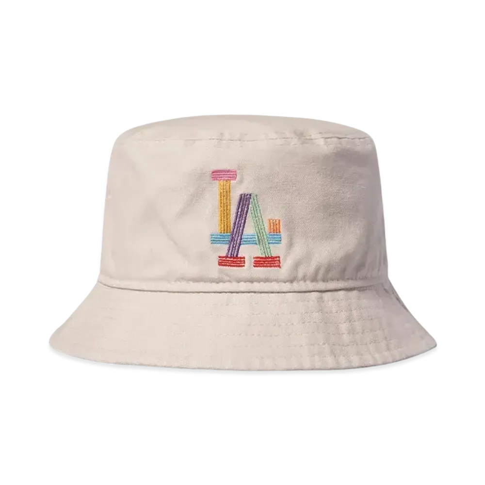 NEW ERA BTS x MLB Dynamite Los Angeles Dodgers Bucket 01 "Stone"