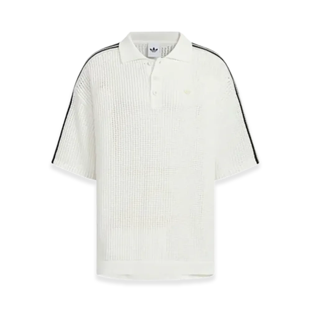 adidas Loose Fit Polo Shirt "White"