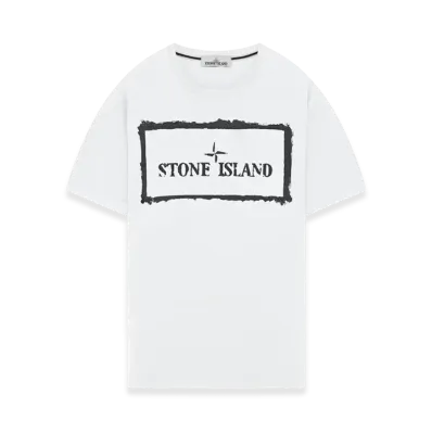 Stone Island 2NS80 Stencil One T-Shirt - 21SS "White"