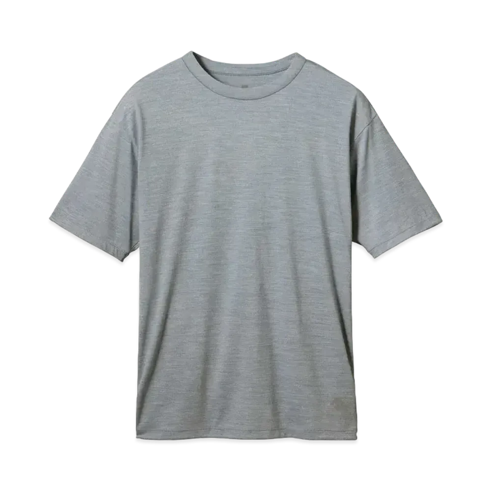 DESCENTE ALLTERRAIN 81 Wool H/S Shirt "Gray"