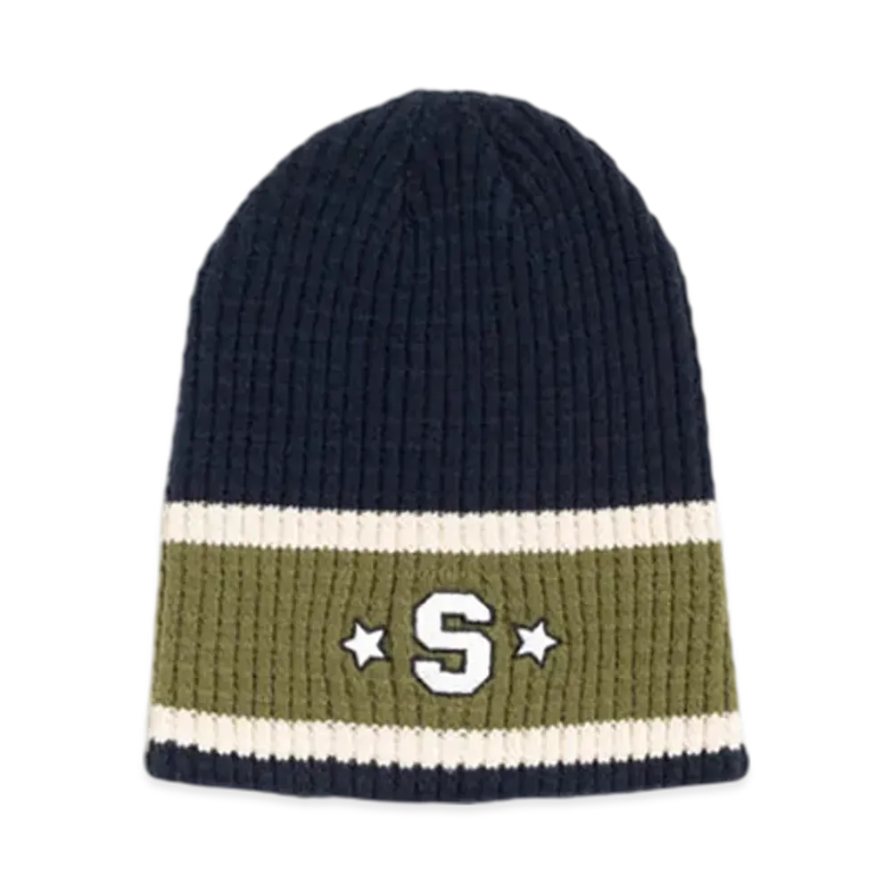 Stussy Varsity S Stripe Skullcap "Navy"