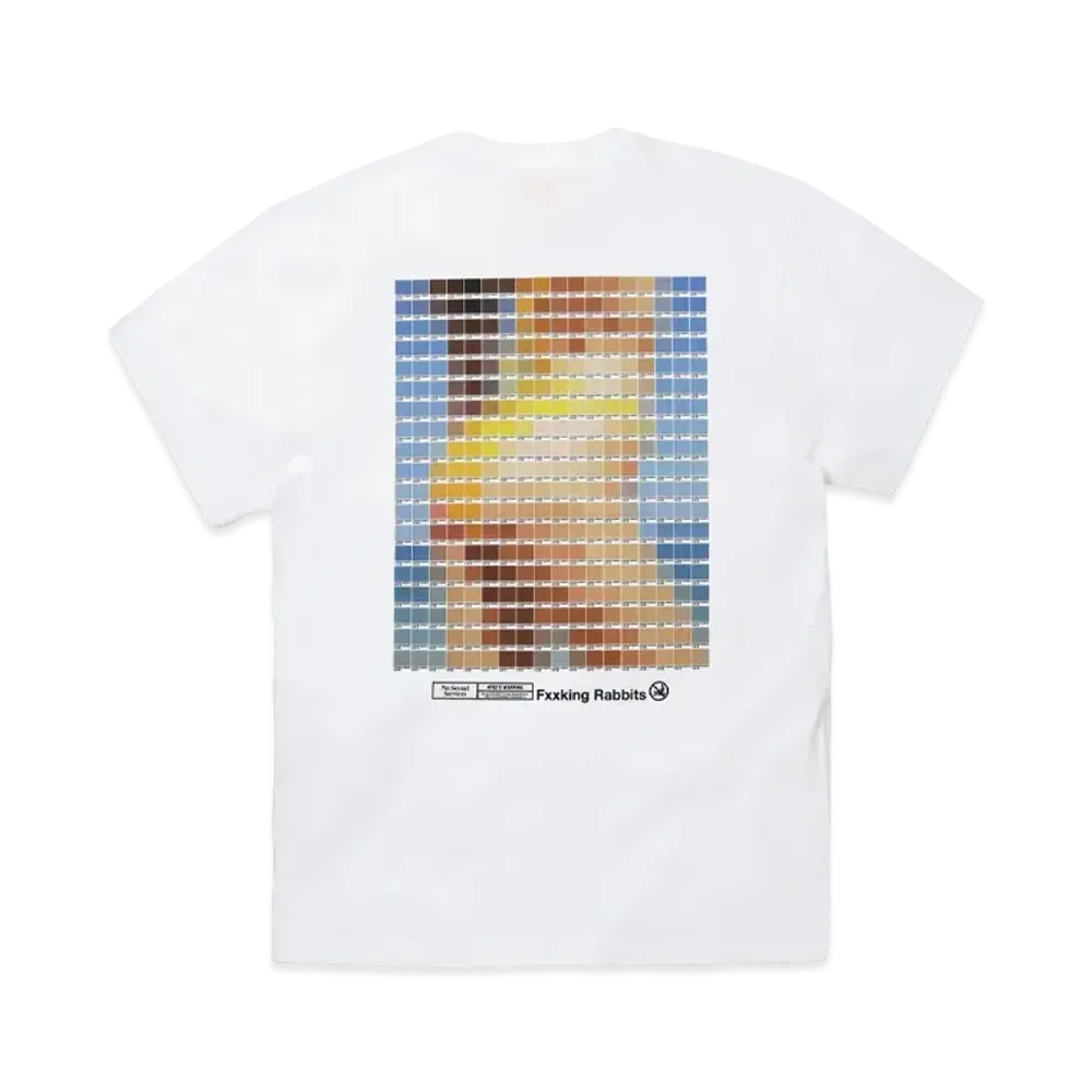 FR2 Mosaic Swimsuit Girl T-shirt "White"