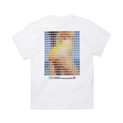 FR2 Mosaic Swimsuit Girl T-shirt "White"