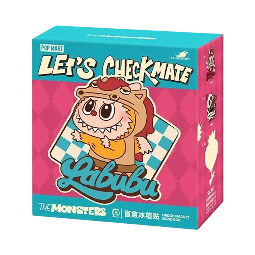 POP MART THE MONSTERS (LABUBU) Let's Checkmate Series Magnet [Piece]