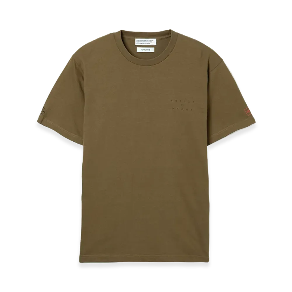 nonnative x Artist Proof x FRAGMENT S/S Tee Innovaten "Olive"