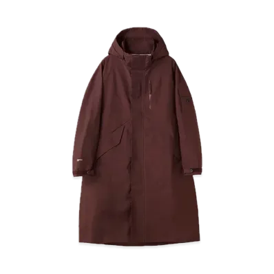 DESCENTE ALLTERRAIN Shell Coat "Burgundy Red"