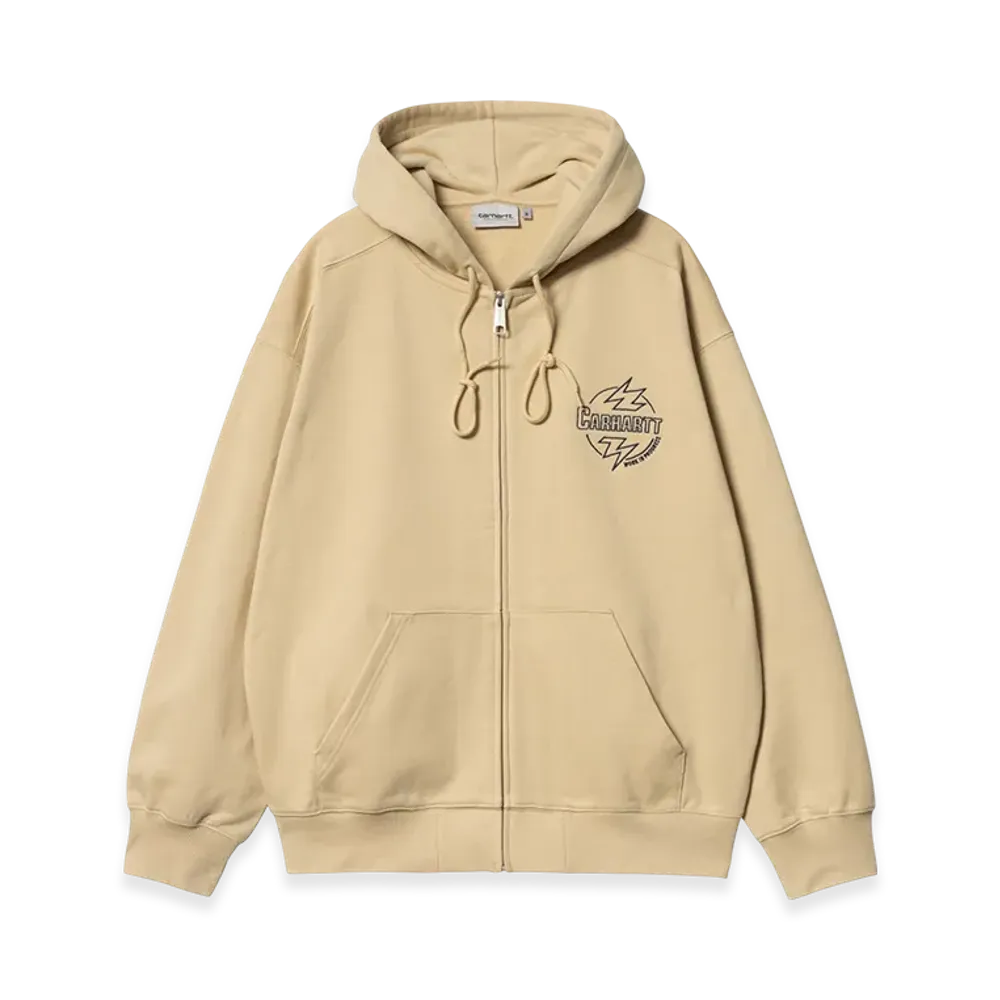 Carhartt WIP Hooded Blaze Jacket "Cornsilk/Air Force Blue"