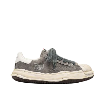 Maison MIHARA YASUHIRO BLAKEY OG Sole Bleached Canvas Low-top Sneakers "Gray"