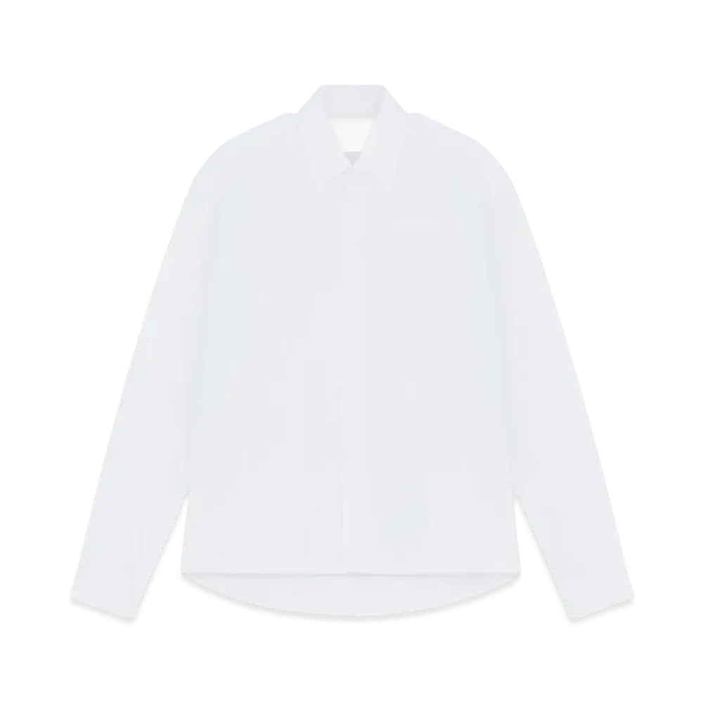 WE11DONE Cut-out Shirt "White"