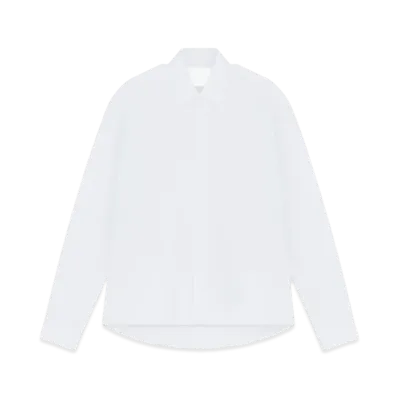 WE11DONE Cut-out Shirt "White"