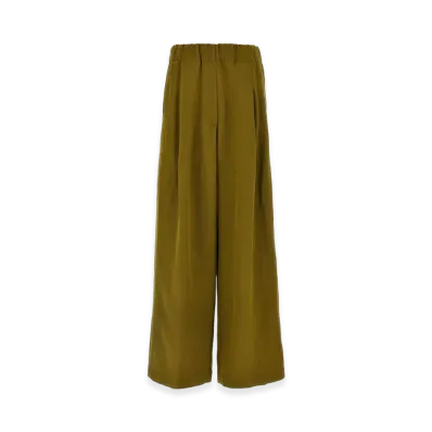 DRIES VAN NOTEN Women's Pila Pants "Green"